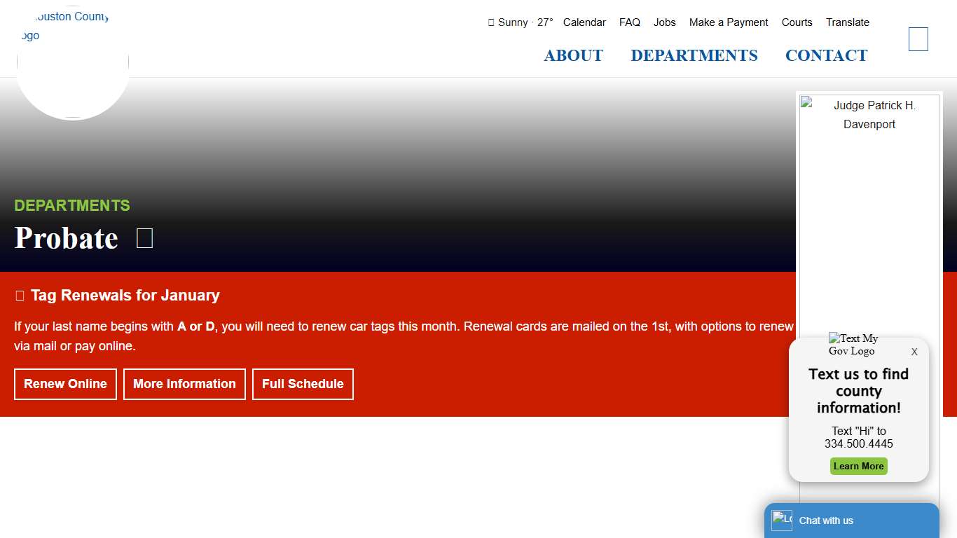 Probate Office - Houston County Government - Alabama